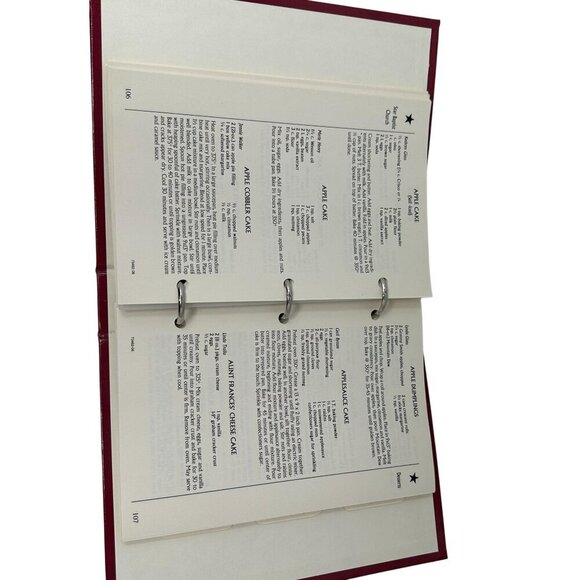 Star Baptist Church Cookbook 100 Year Anniversary Hardcover Binder Recipes 2006 - Picture 4 of 9